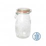 Glass Clip top Jar