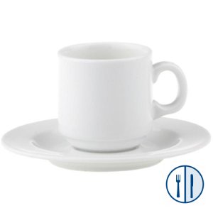 Espresso Cup and Saucer